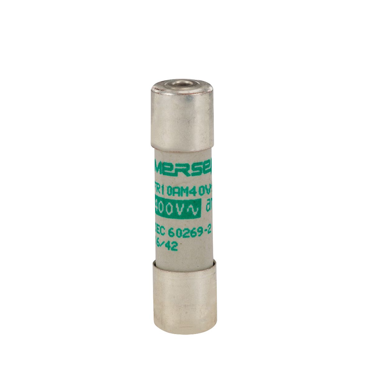 X085258 - Cylindrical fuse-link aM 400VAC 10.3x38, 12A with striker